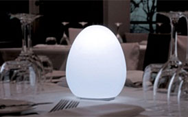 lampe sans fil Egg Hokaré